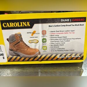 Carolina Men's Tan Carbon Composite Safety Toe Boots